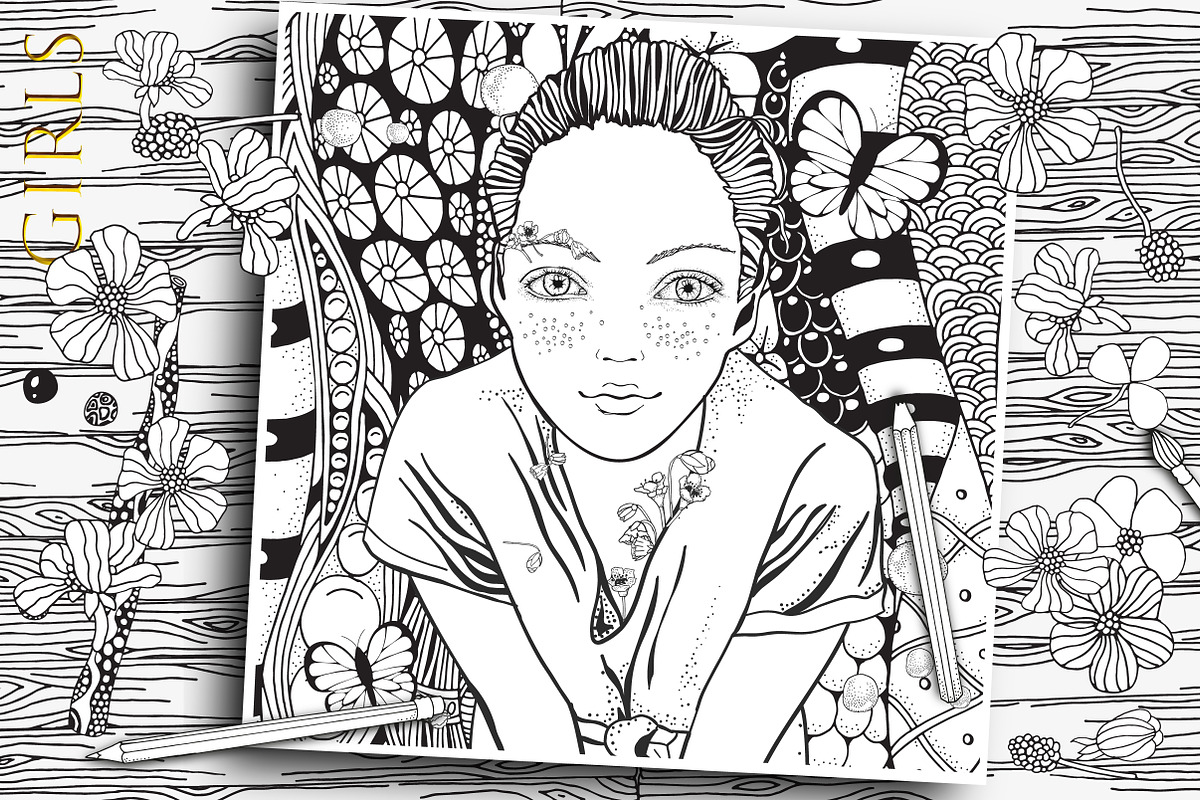 Pretty girls (part 2), an Illustration by ImHope (Photo 12 of 16)