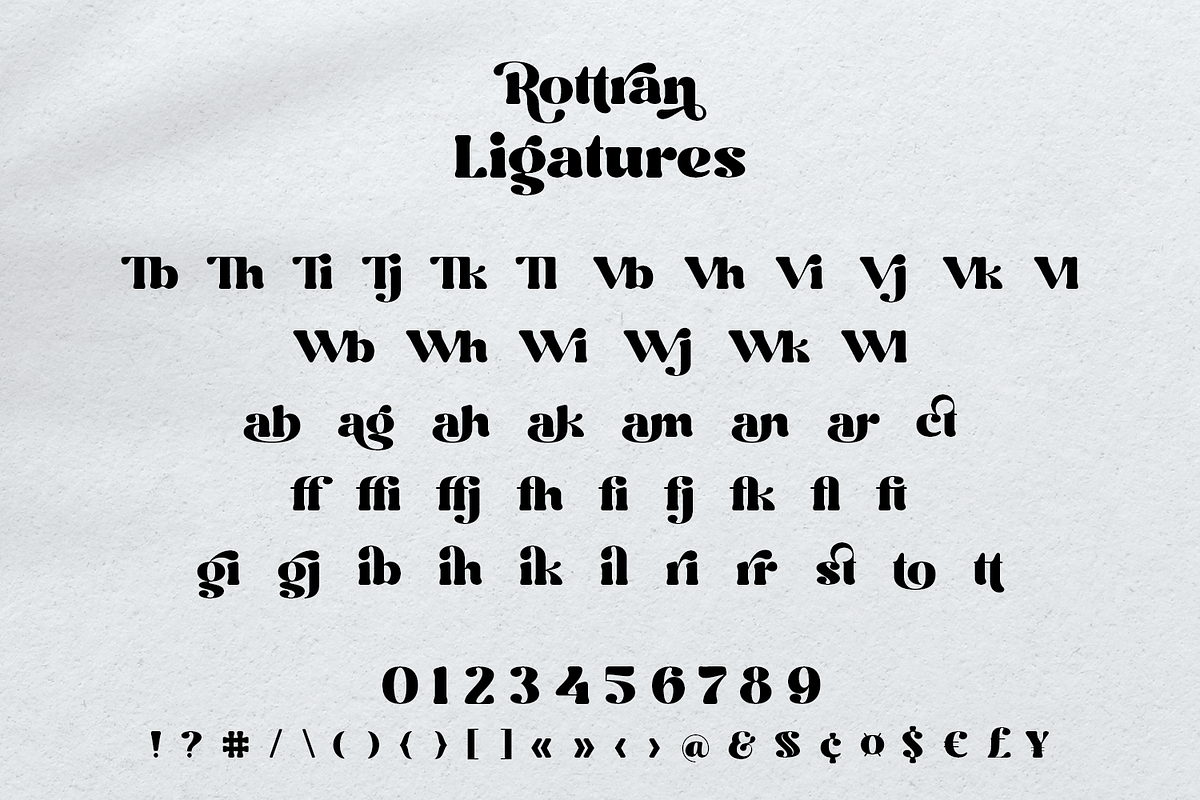 Rottran - Rounded Display Serif Font, a Serif Font by Ekahermawan (Photo 11 of 12)