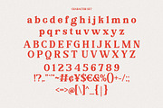 Hanela Rusty Font, a Serif Font by HansCo Studio (Thumbnail 8 of 10)