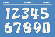 Cranko Retro Funky Display Font, a Sans Serif Font by Rasio Studio (Thumbnail 3 of 11)