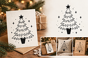 Christmas and Happy New Year Set, a Decorative Illustration by Lena Kedrova (Thumbnail 8 of 11)
