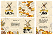 Poster seamless pattern bakery, a Food Illustration by MoreVector (Thumbnail 2 of 4)