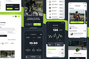 Sportly - Fittech Web App UI Kit, an UI Kit Template by Lumina_ui_ux202 (Thumbnail 2 of 8)
