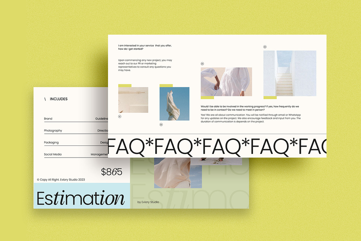 MIEL / Brand Proposal, a Presentation Template by Eviory (Photo 5 of 9)