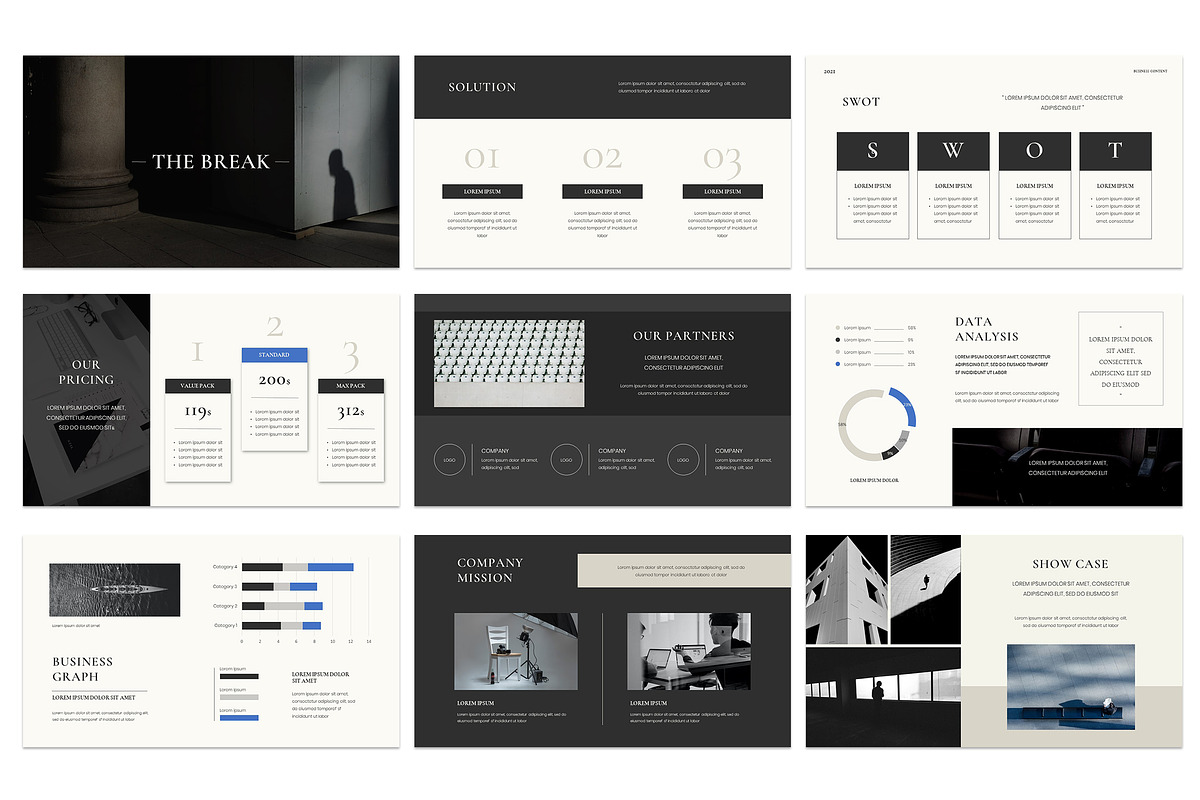 BUSINESS - Presentation template, a Presentation Template by Chanut is industries (Photo 4 of 7)