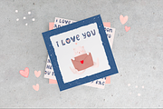 I’m In Love Font • Valentine's Font, a Font by moolesya (Thumbnail 10 of 12)
