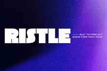 Ristle – Bold Modern Display Sans