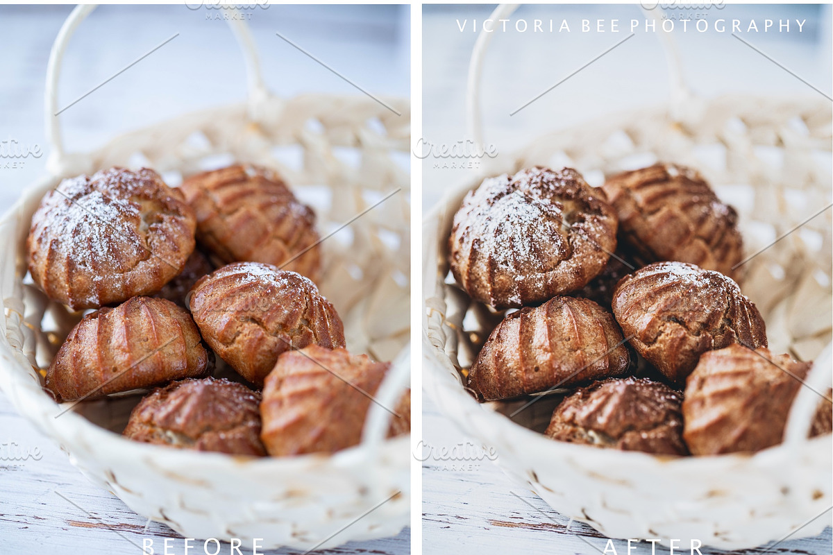DARK FOOD LIGHTROOM PRESETS, a Preset Add-On by Victoria Bee Presets (Photo 5 of 17)