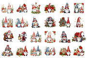 CHRISTMAS GNOME clipart, an Object Graphic by Pixxel_Studio (Thumbnail 4 of 4)