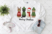 Meowy Christmas Png, Christmas Cat, an Illustration by Craft Nest (Thumbnail 6 of 6)