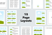 Bi-fold Booklet Canva Template, a Brochure Template by Dandymark (Thumbnail 2 of 11)