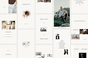 CANVA PS Instagram Posts Templates, a Social Media Template by Love Radiation Studio (Thumbnail 12 of 20)