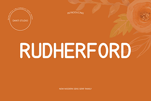 RUTHERFORD SANS SERIF FAMILY