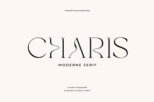 Charis - Moderne Serif