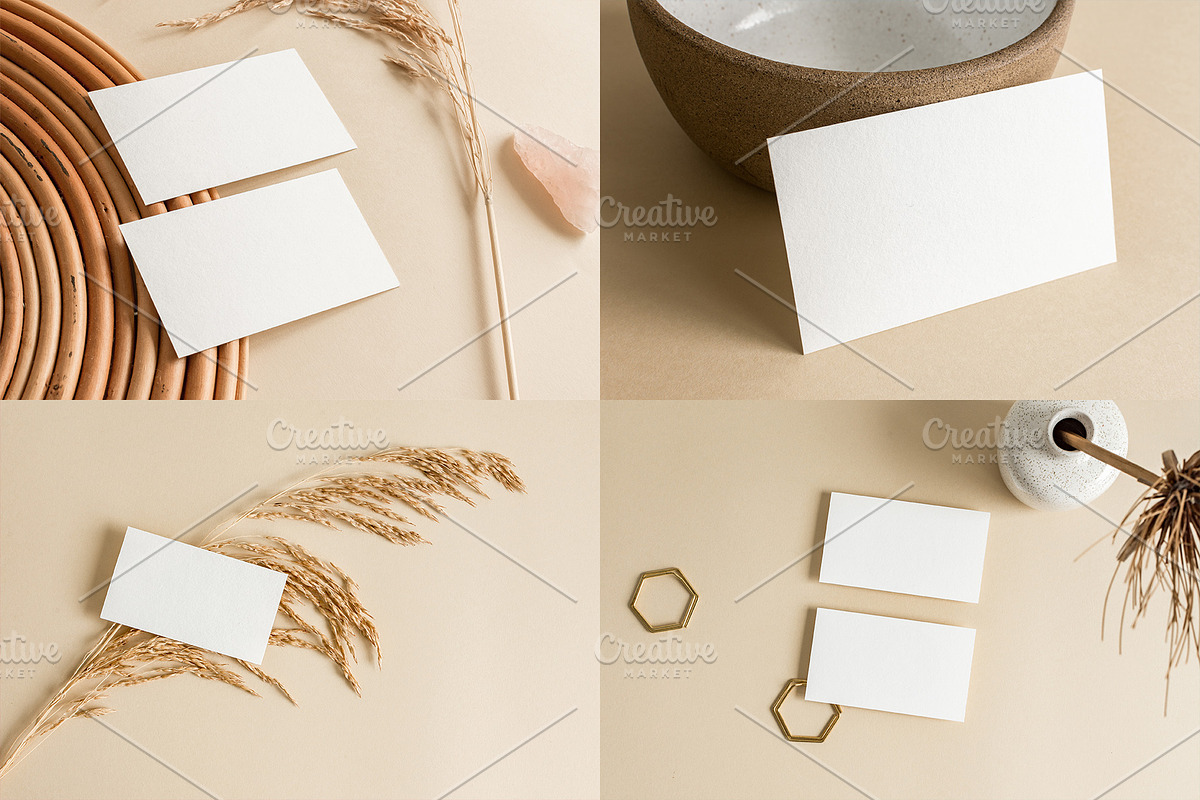 Rye - Business Card Mockup Bundle, a Product Mockup by Salt Color Studio (Photo 8 of 11)