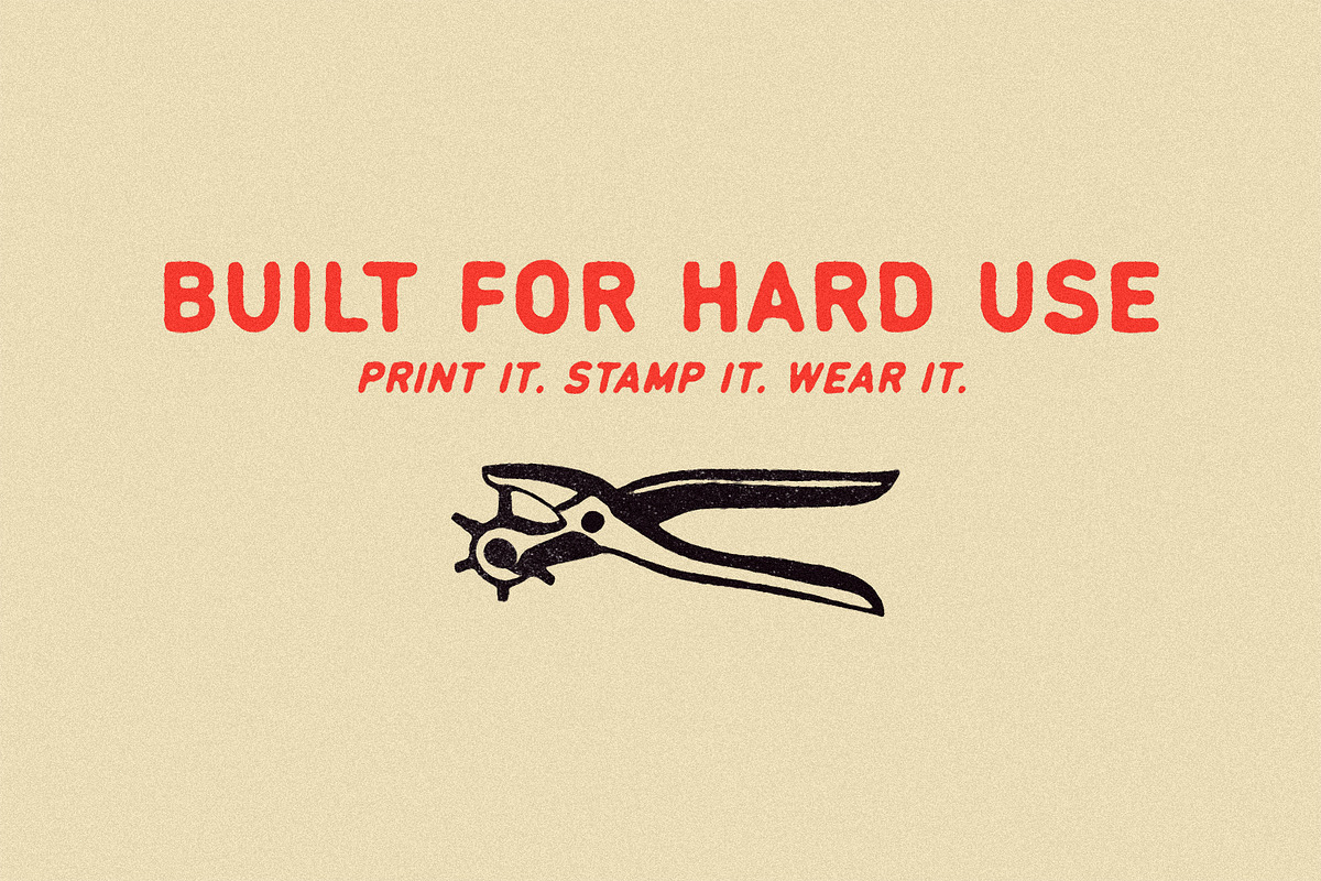 Ironstrike | Hand Drawn Sans Serif, a Sans Serif Font by Max Lockwood (Photo 2 of 15)