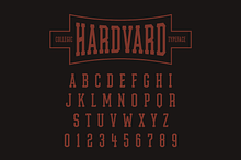 Hardvard Collegic Font