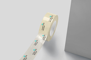 Clear Sealing Tape Mockups