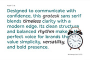 MN Managa Sans - Grotesk Sans Serif, a Sans Serif Font by Mantra Naga (Thumbnail 3 of 20)