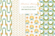 Christmas Stars Watercolor Clipart, a Decorative Illustration by LABFcreations (Thumbnail 2 of 4)