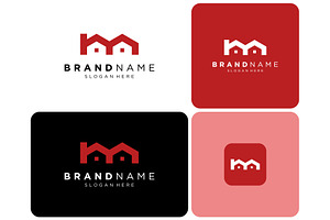 Letter M Housing Logo, a Branding & Logo Template by ika trisiana