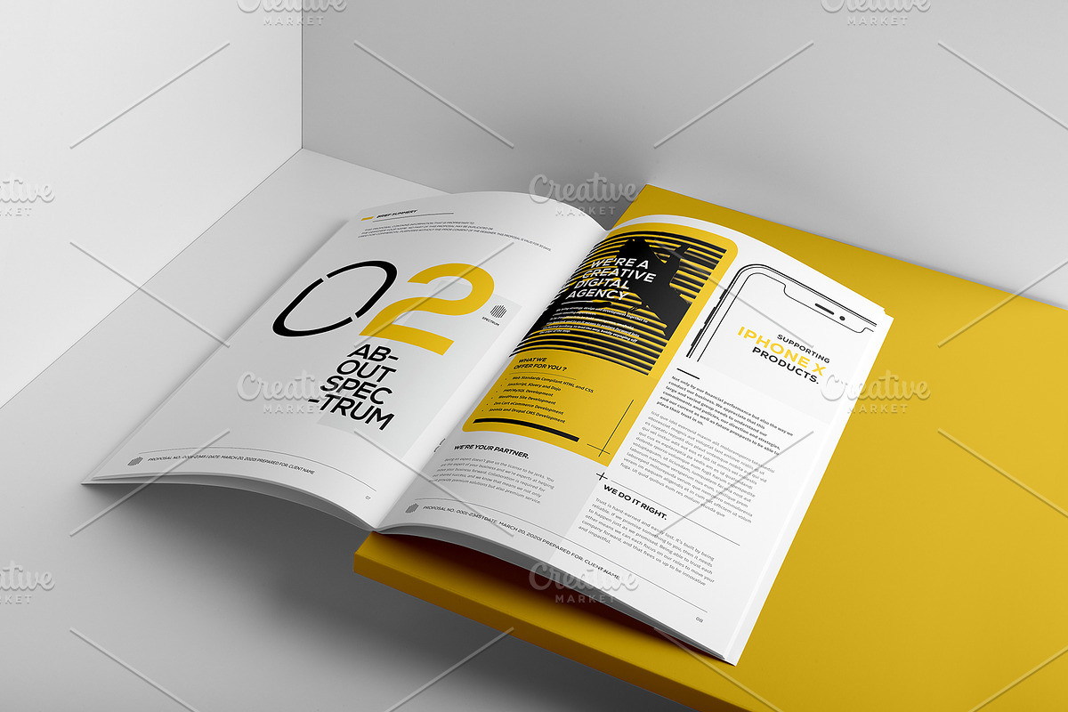 Full Proposal Package Template, a Stationery Template by Mastergfx (Photo 29 of 32)