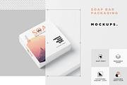 Square Soap Box Mockups, a Packaging Mockup by GfxFoundry (Thumbnail 7 of 7)