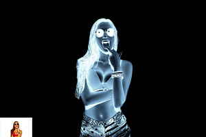 X-Ray Effect Photoshop Action