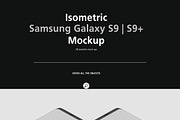 Samsung Galaxy S9 | S9+ Mock-up, an Android Mockup by IsometricWorld (Thumbnail 6 of 6)