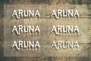 Aruna Typeface, a Font by YandiDesigns (Thumbnail 3 of 3)
