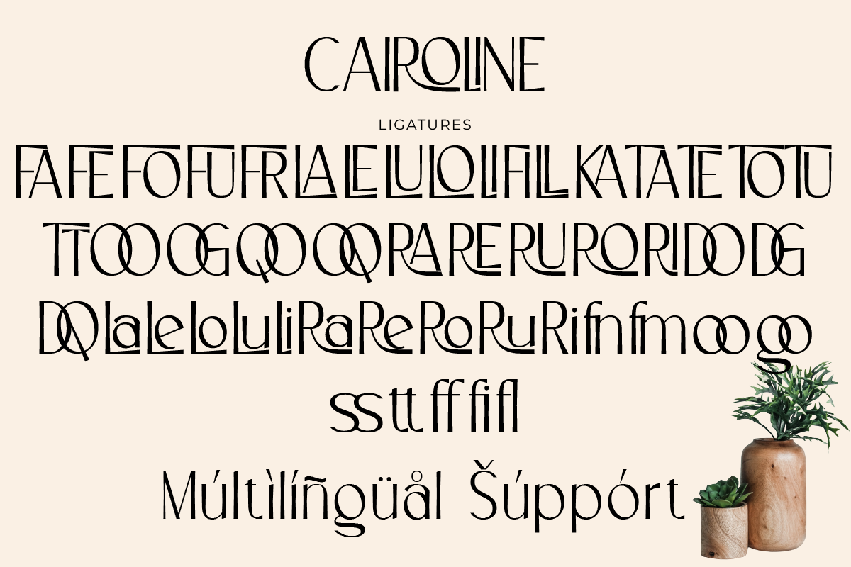 Cairoline, a Sans Serif Font by Muksal Creative (Photo 10 of 10)
