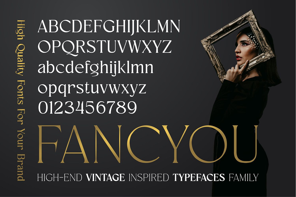 Fancyou Fonts Family, a Serif Font by Asenbayu (Photo 10 of 15)