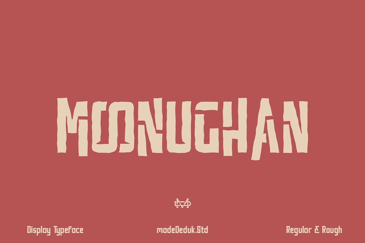Moonughan Font, a Sans Serif Font by madeDeduk (Photo 1 of 10)