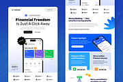 Digital Banking Email Newsletter, an UI Kit Template by SquidPixey (Thumbnail 3 of 6)
