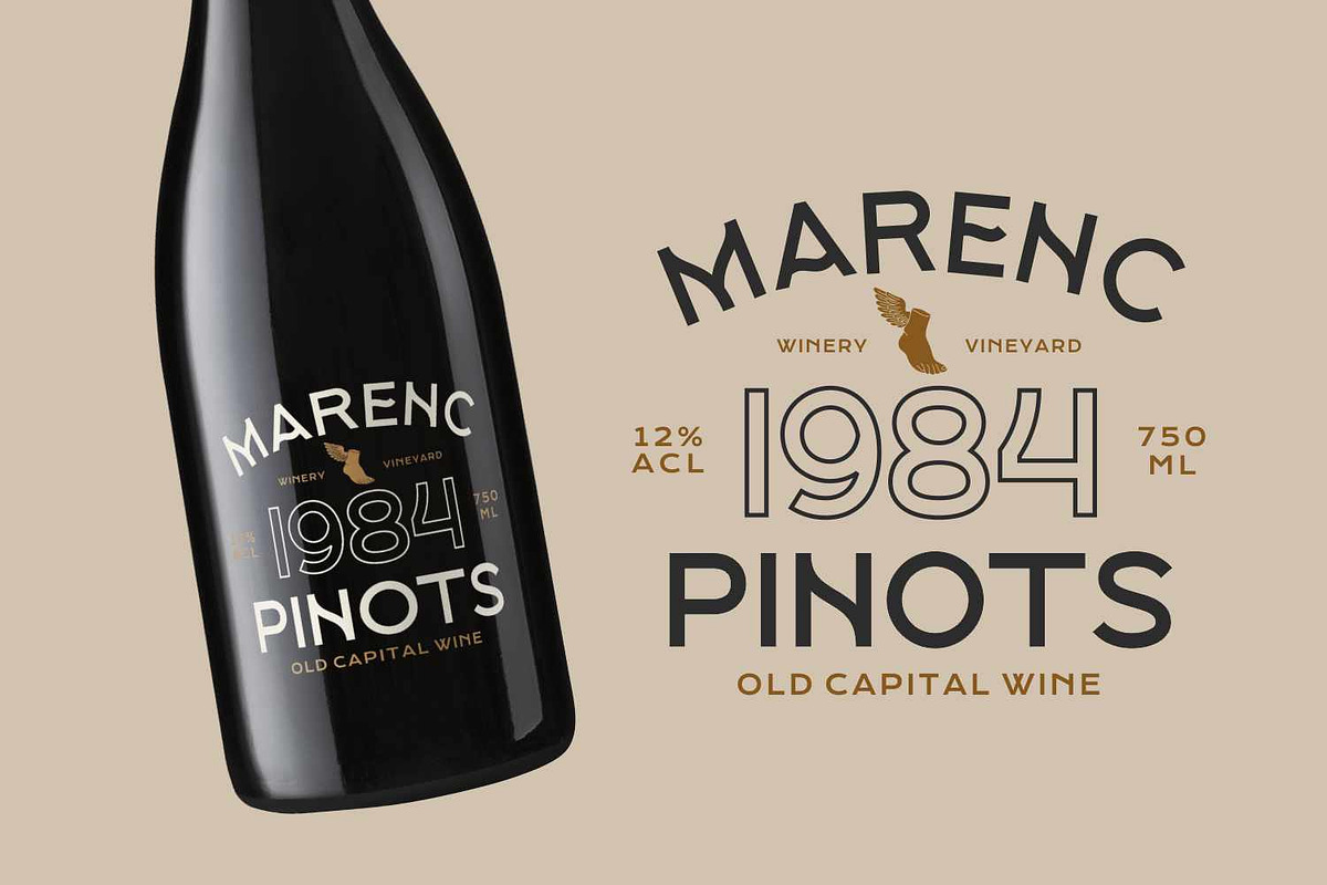 Cemains - Vintage Sans Serif Font, a Sans Serif Font by Imoodev (Photo 4 of 5)