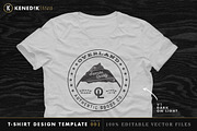 T-Shirt Design Template - 001, an Object Graphic by KENEDIK DESIGN STUDIO (Thumbnail 6 of 7)