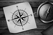 Vector Set of Compass Roses, an Object Illustration by MSA-Graphics (Thumbnail 5 of 5)