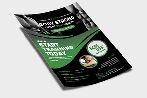 Body Fitness Flyer, a Flyer Template by TheGraphicsWorld