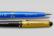 Ballpoint Pen Mockup - 8 views, a Pens & Pencil Mockup by Illusiongraphic (Thumbnail 18 of 26)