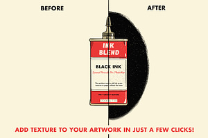 Ink Blend Photoshop Brushes