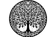 Mandala & Nature SVG Bundle, an Object Graphic by jahid234 (Thumbnail 4 of 13)