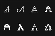 A Lettermarks Collection, a Branding & Logo Template by Musafeer Studio (Thumbnail 2 of 9)