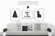 Simple alphabet line and spot, an Object Graphic by Alyonka_lis (Thumbnail 7 of 10)