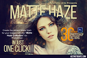 Matte Haze Photoshop Actions, an Action Add-On by PixelHive Pro (Thumbnail 1 of 6)