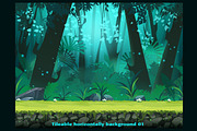 Tileable jungle, an Illustration by Nearbirds (Thumbnail 2 of 5)