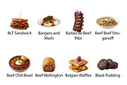 British, Irish & Western Food - PNG, a Food Illustration by Nurlan's shop (Thumbnail 2 of 8)