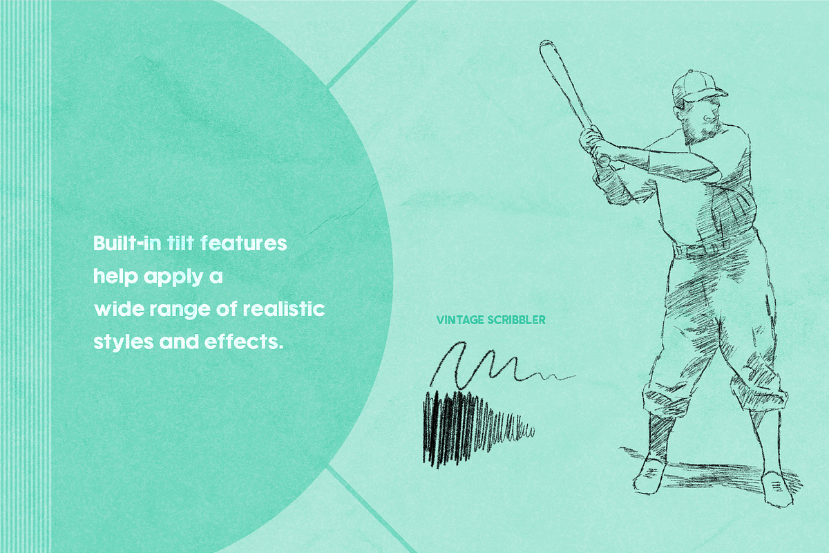 Pack of Pencils+ Procreate Brushes, a Brush Add-On by Tim Hankins Design (Photo 5 of 6)
