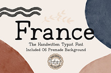 France + Free 6 Premade Background