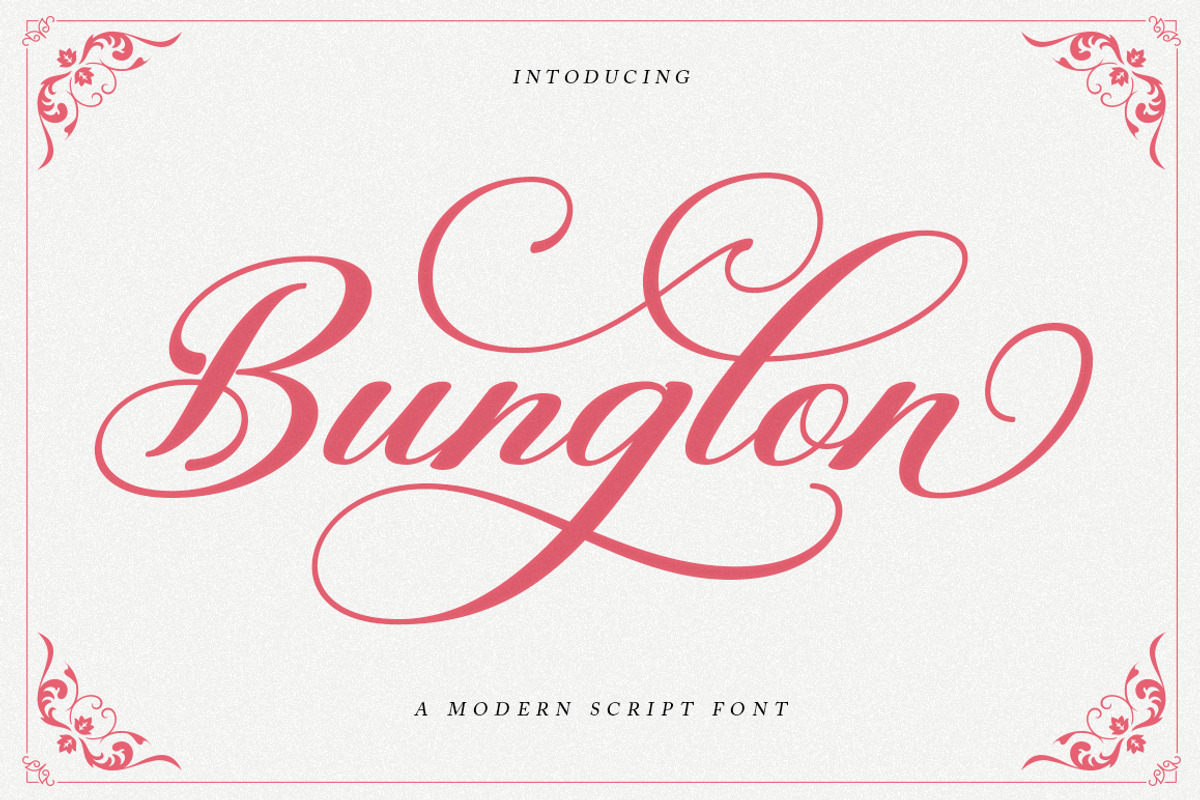 Bunglon Script, a Script Font by Has_rizal (Photo 1 of 13)