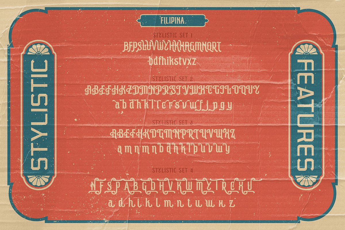 Young Fighter Vintage Display, a Serif Font by alit design (Photo 13 of 21)